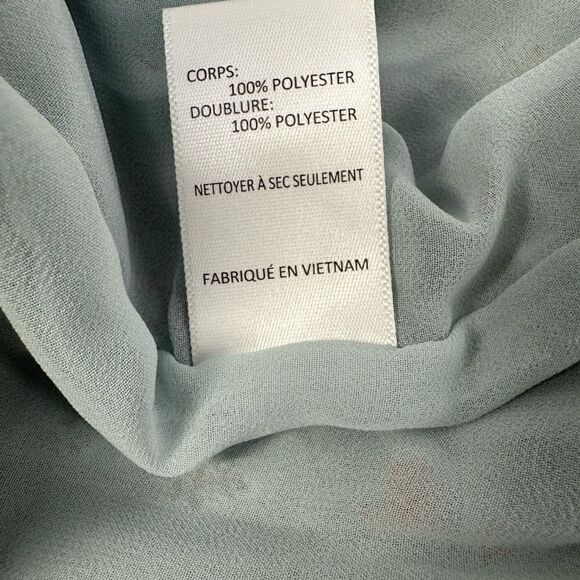 ASTR THE LABEL Teal Floral Ditsy Ruched Mini Dress Sz S - Picture 10 of 10